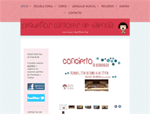 Tablet Screenshot of pequesvalencia.com